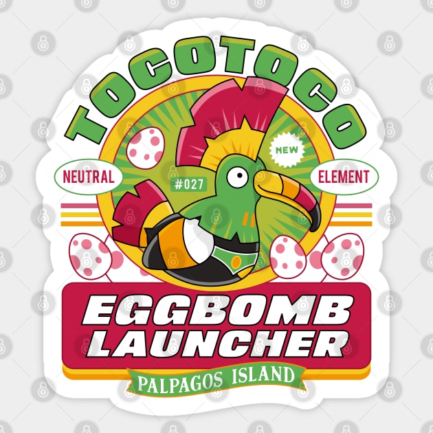 Tocotoco Weird Eggs Sticker by Lagelantee